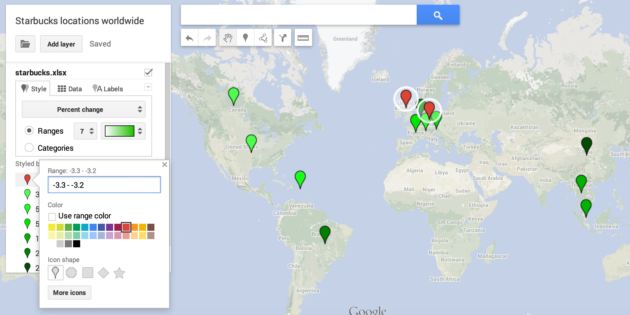 Game Companies - Google My Maps